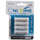 GS Yuasa Enitime Pre-Charged 2000mAh 1.2V Rechargeable NiMH AA Batteries (4-Pack)